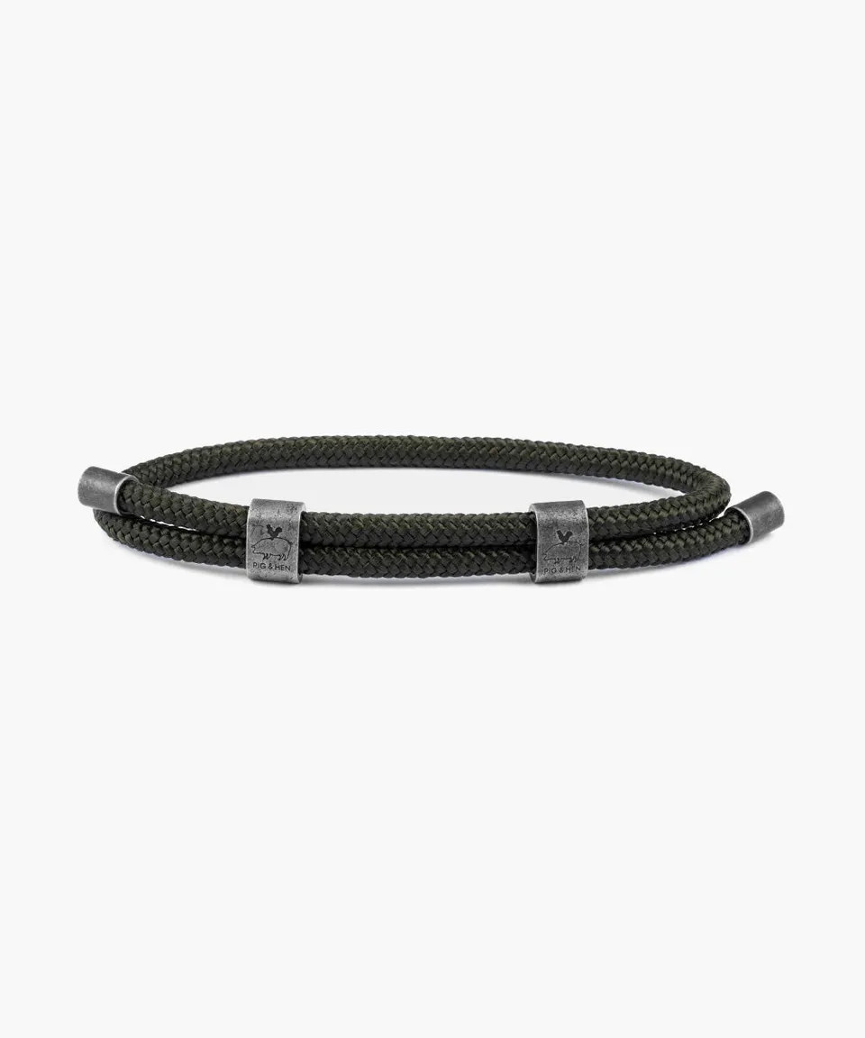 pig-hen-little-lewis-dbl-herren-armband-army-vintage image 1
