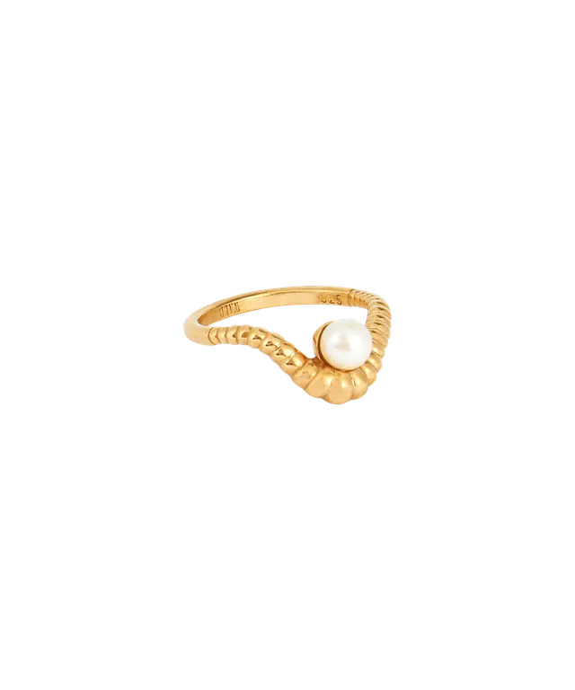 wald-berlin-nyc-if-i-rule-the-world-ring-gr-53-goldring-mit-perle image 1