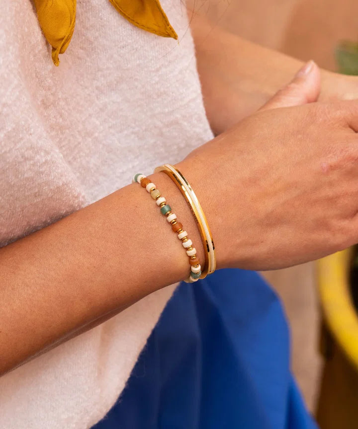 pig-hen-navarch-4mm-damen-armband-ivory-gold image 2
