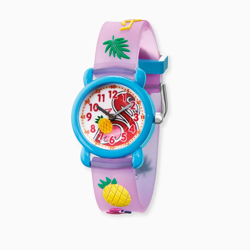 engelsrufer-herzengel-kinder-uhr-flamingo-f-r-m-dchen-inkl-schlamperm-ppchen image 1
