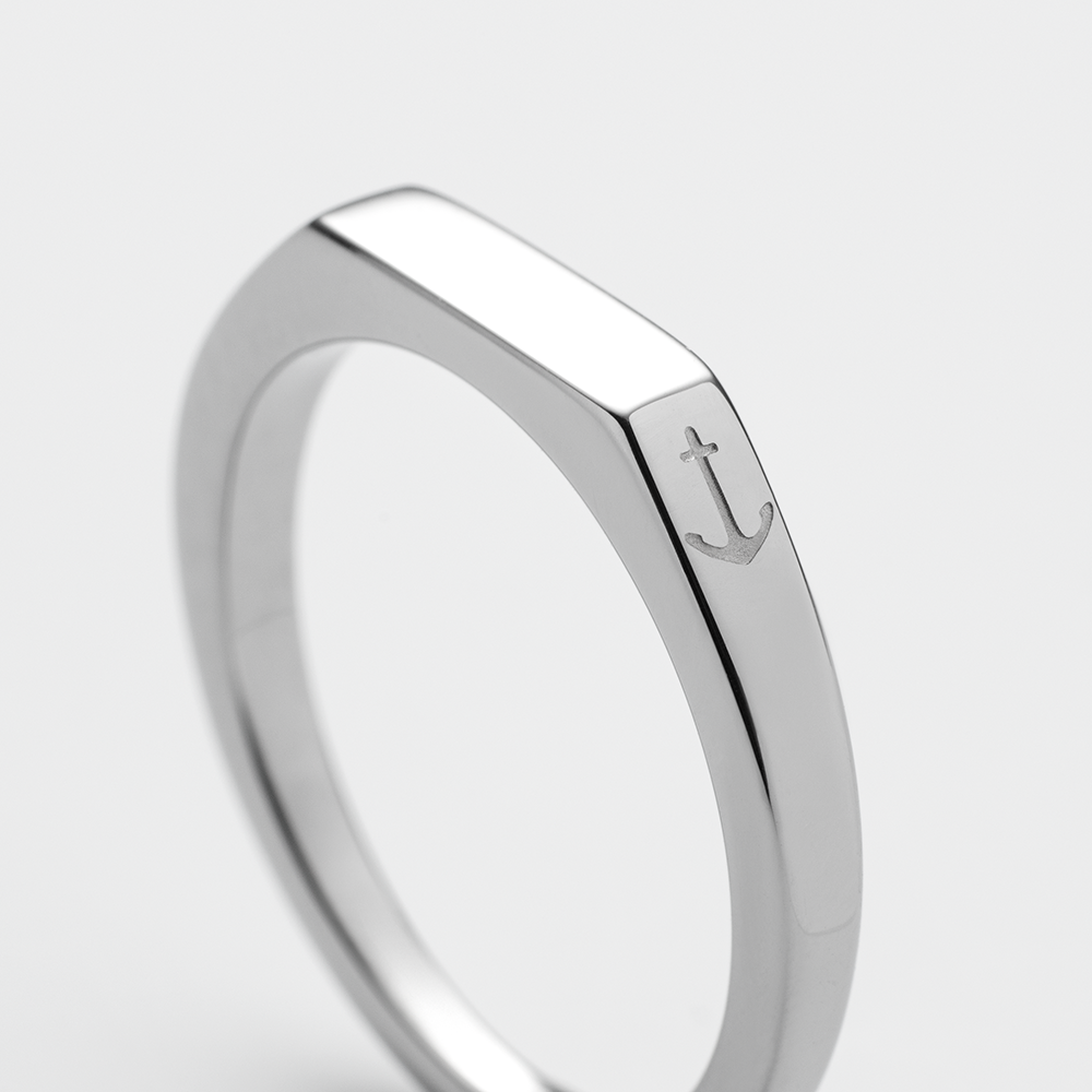paul-hewitt-slim-signet-ring-silber-herren-siegelring-ocean-steel image 3