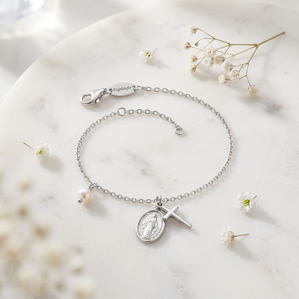 engelsrufer-armband-925er-silber-kreuz-maria-mit-perle image 4