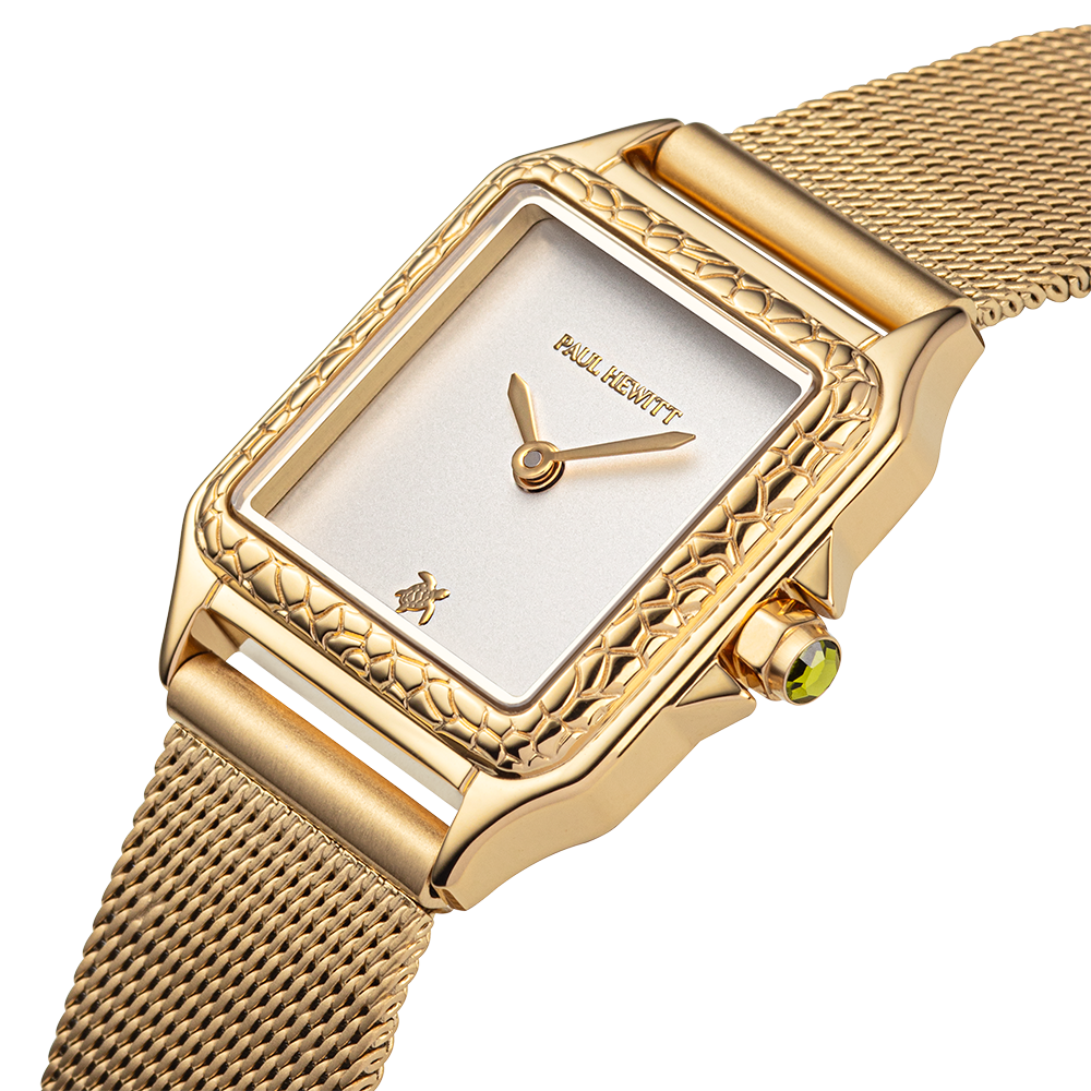 paul-hewitt-petite-tortue-white-gold-damenuhr-turtle-collection image 3