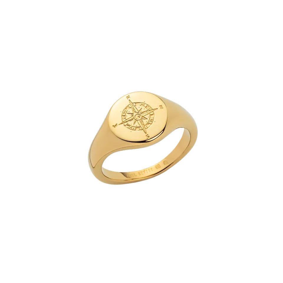 paul-hewitt-signet-ring-windrose-gold image 1