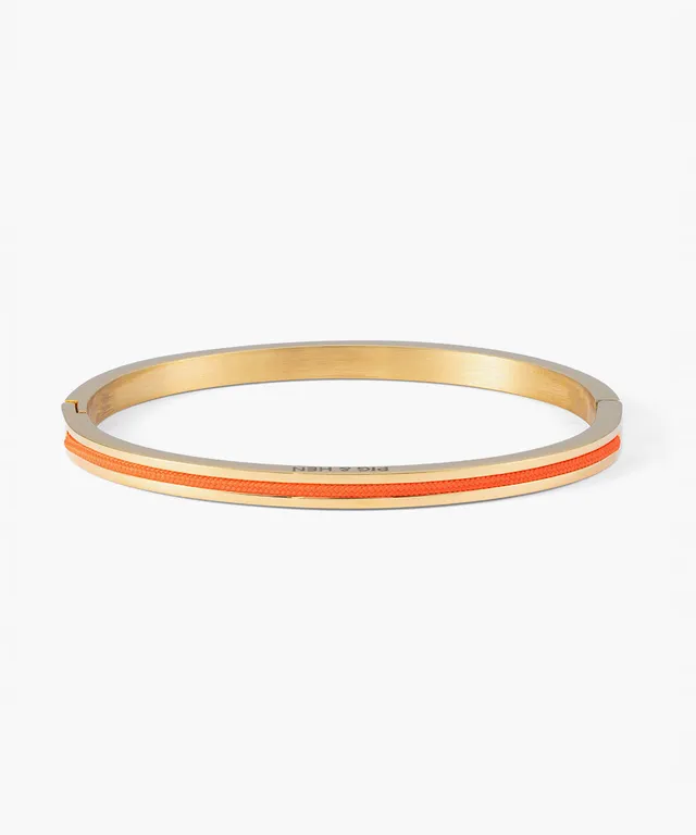 pig-hen-maya-lou-damen-armreif-radiant-orange-gold image 1