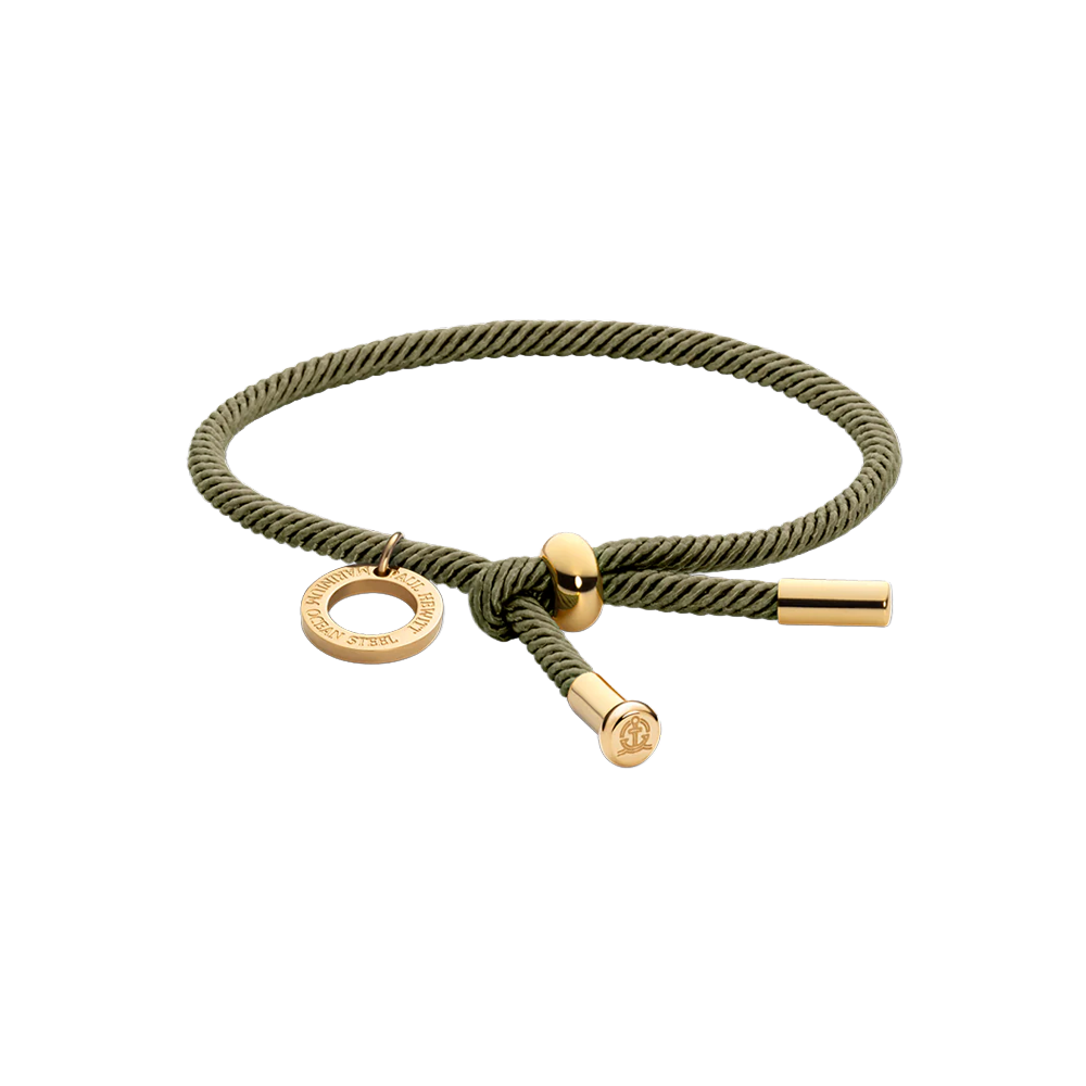 paul-hewitt-vitamin-sea-armband-gold-olive image 1