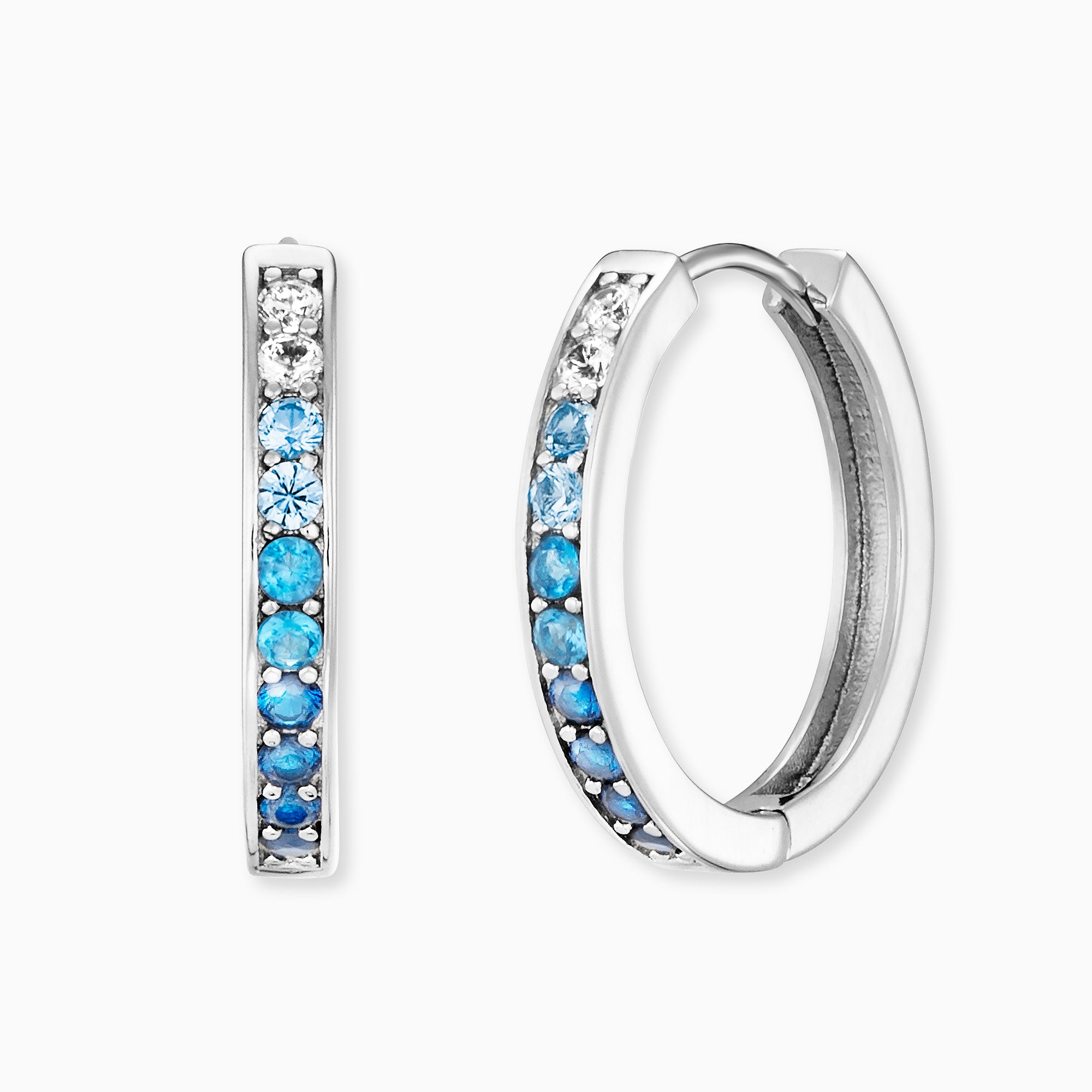 engelsrufer-ocean-creolen-925er-silber-mit-zirkonia-multicolor image 2