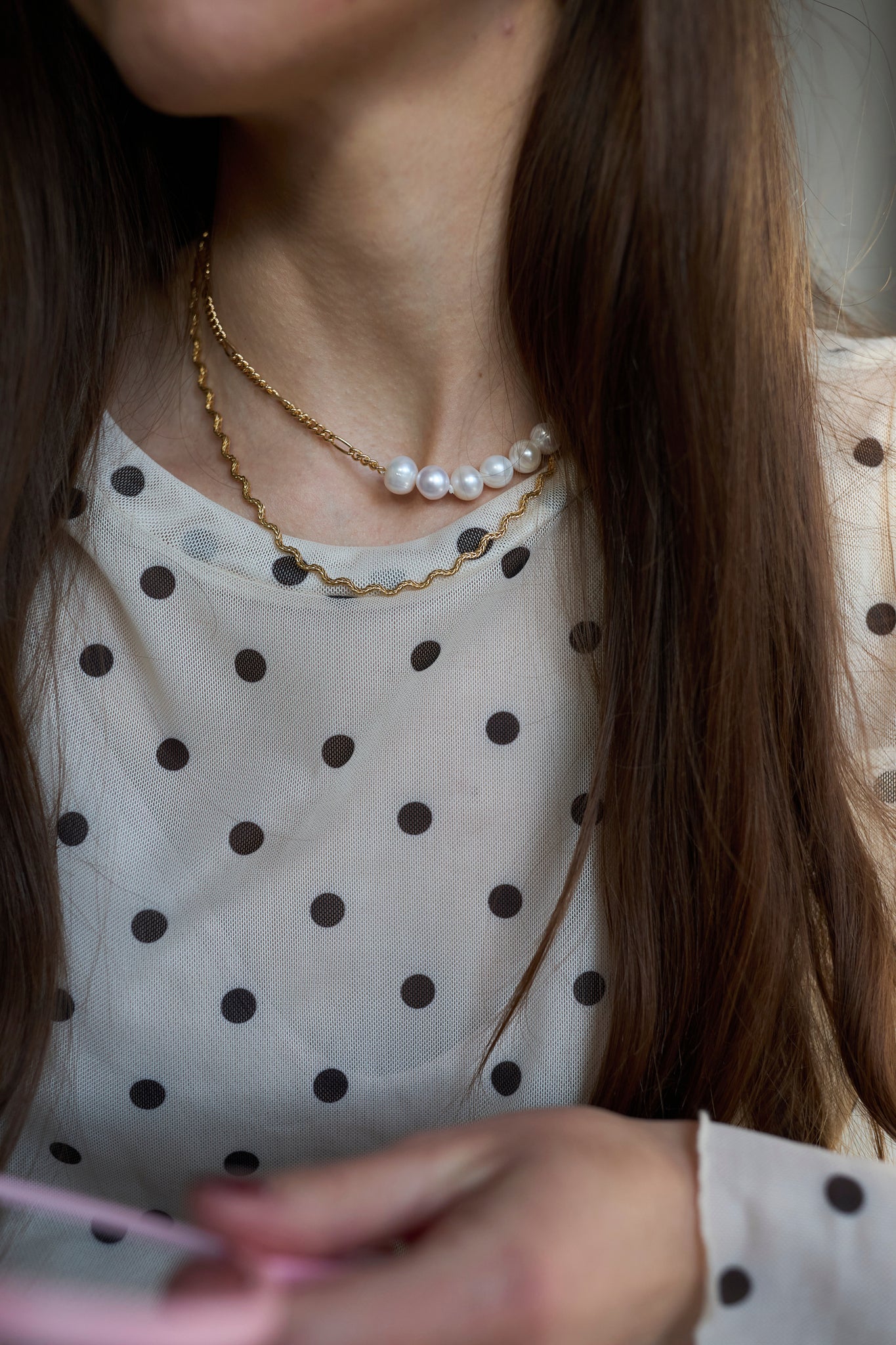 wald-berlin-irina-kette-gold-18k-vergoldete-halskette-45-cm-verstellbar image 2