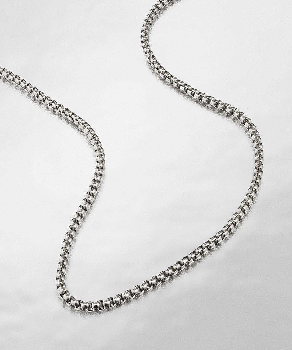 pig-hen-boxchain-halskette-silber-edelstahl-herren image 4