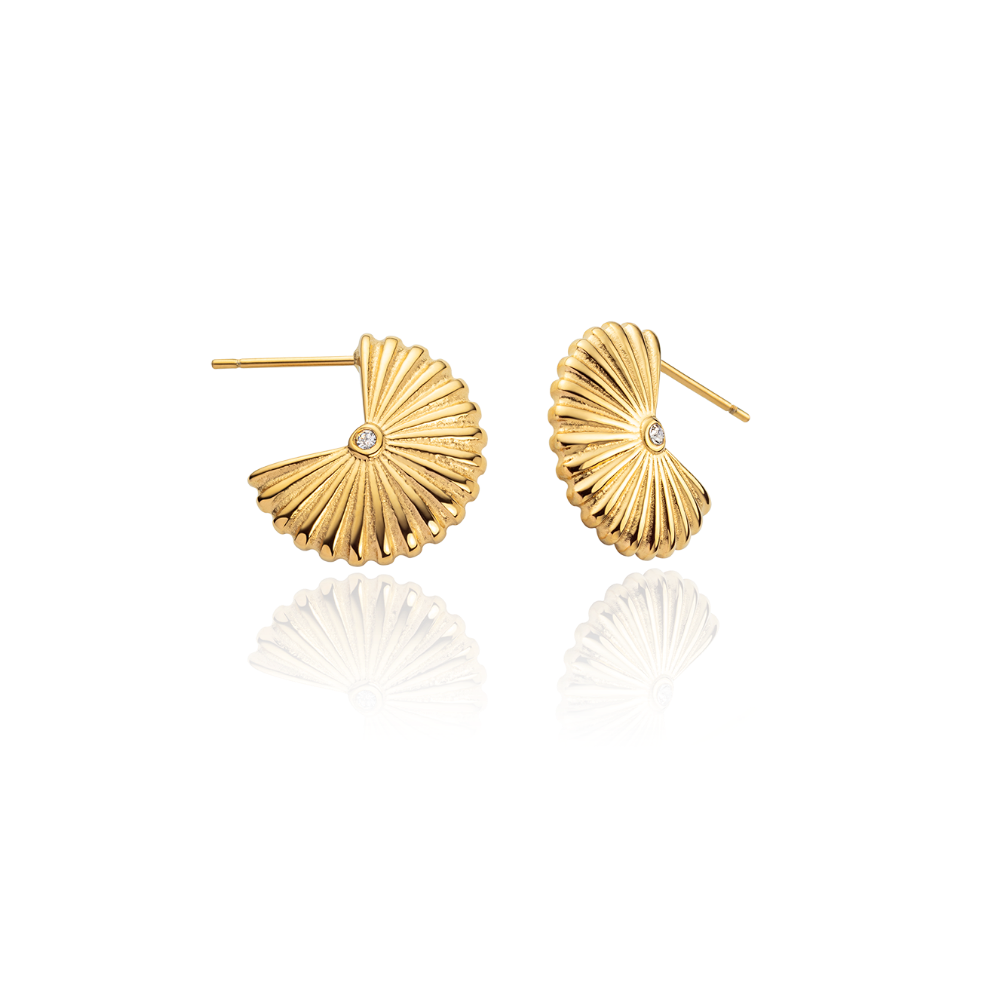 paul-hewitt-scallop-ohrstecker-gold image 1