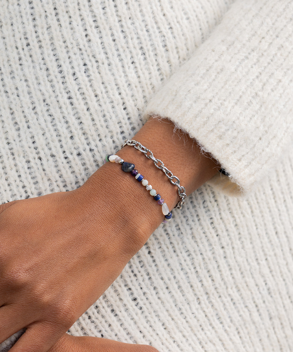 pig-hen-eva-damen-armband-silber-edelstahl image 2