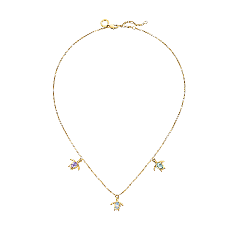 paul-hewitt-turtle-rainbow-halskette-gold-damen-gl-cksbringer-kette image 1