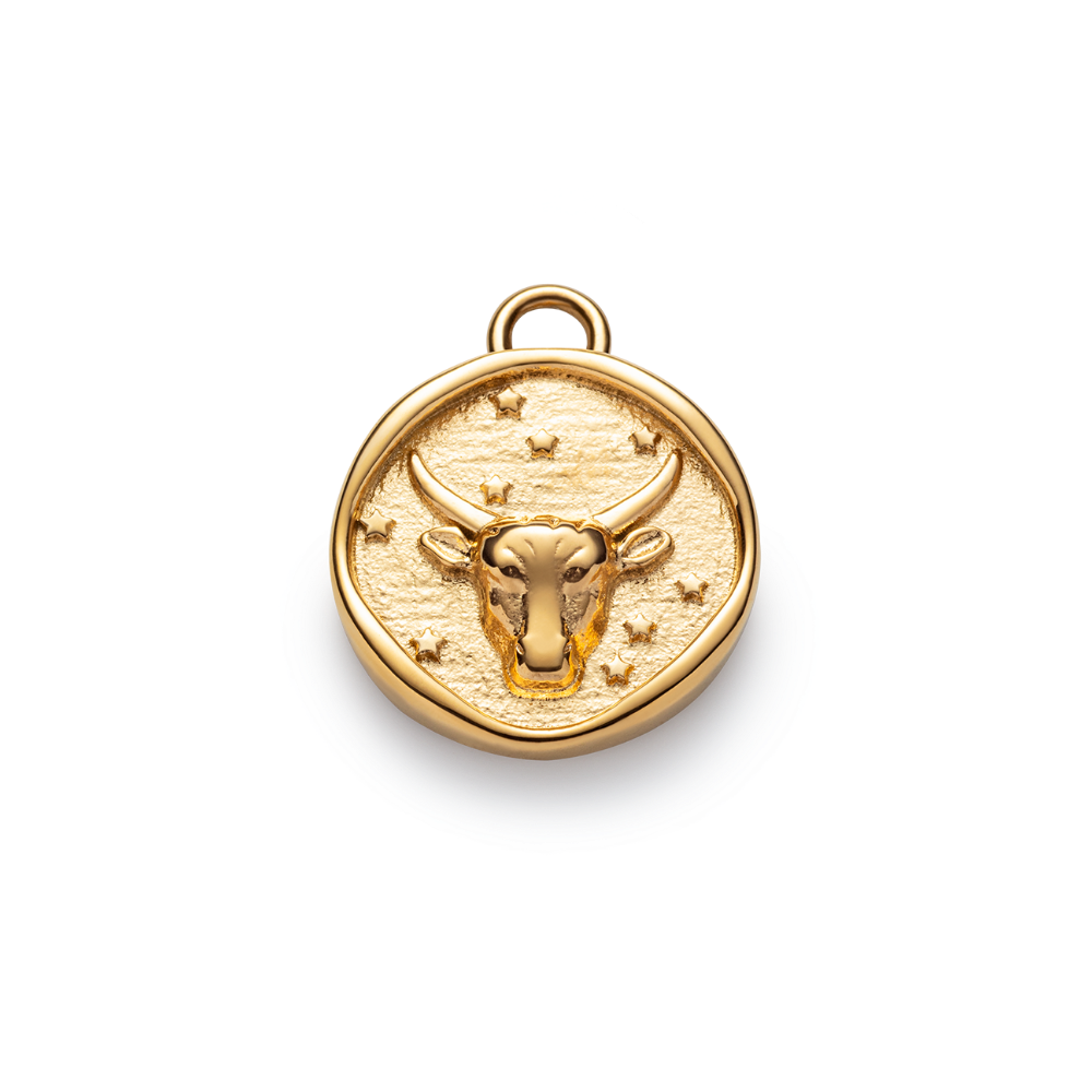 paul-hewitt-taurus-charm-gold-sternzeichen-charm-stier image 1