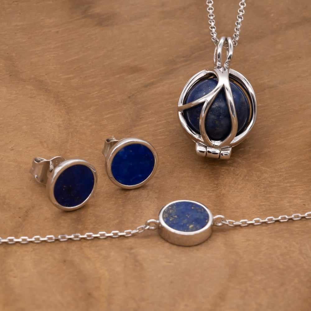 engelsrufer-ohrstecker-925er-silber-kraftstein-lapislazuli image 5