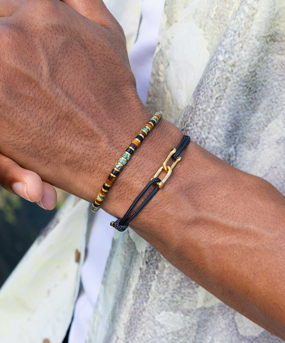 pig-hen-brontide-nagoya-daunting-dean-set-black-gold-herren-armband-set image 2