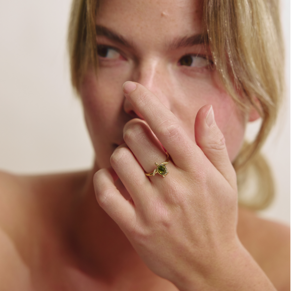 paul-hewitt-turtle-ring-gold-damen-gl-cksbringer image 3