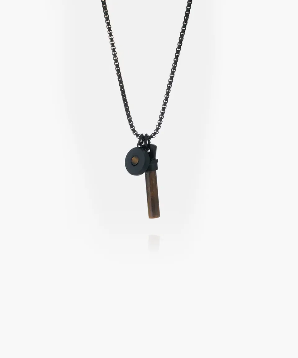 pig-hen-brontide-eye-necklace-tigerauge-halskette-schwarz-f-r-herren image 1
