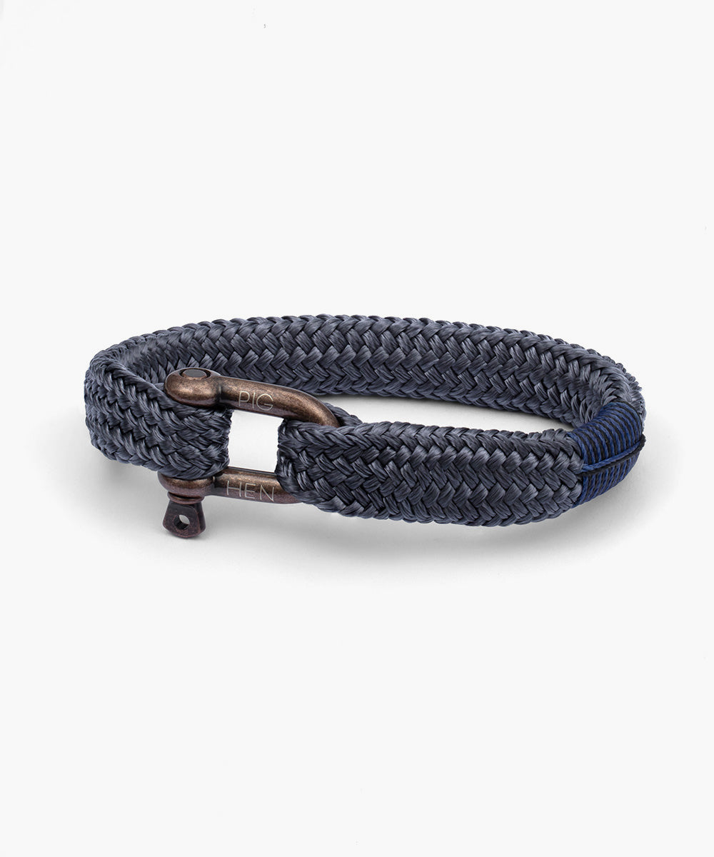 pig-hen-gorgeous-george-armband-slate-gray-bronze image 1