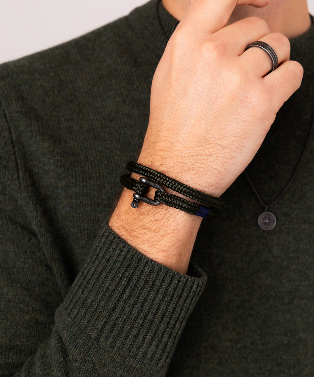 pig-hen-salty-steve-army-vintage-herren-seilarmband-gr-n image 3