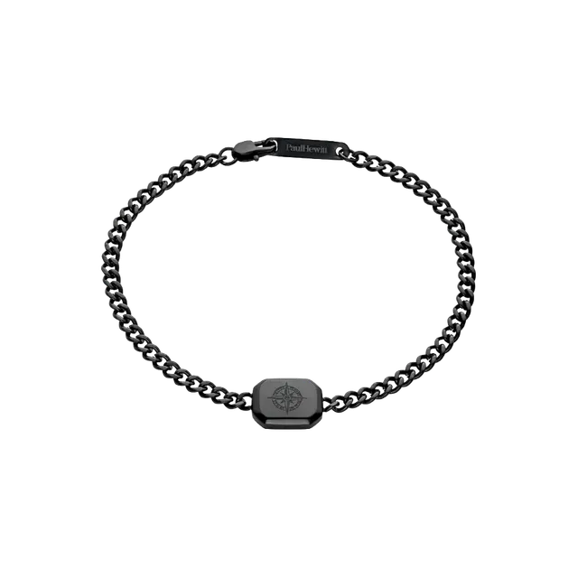 paul-hewitt-windrose-ii-armkette-schwarz-herren image 1