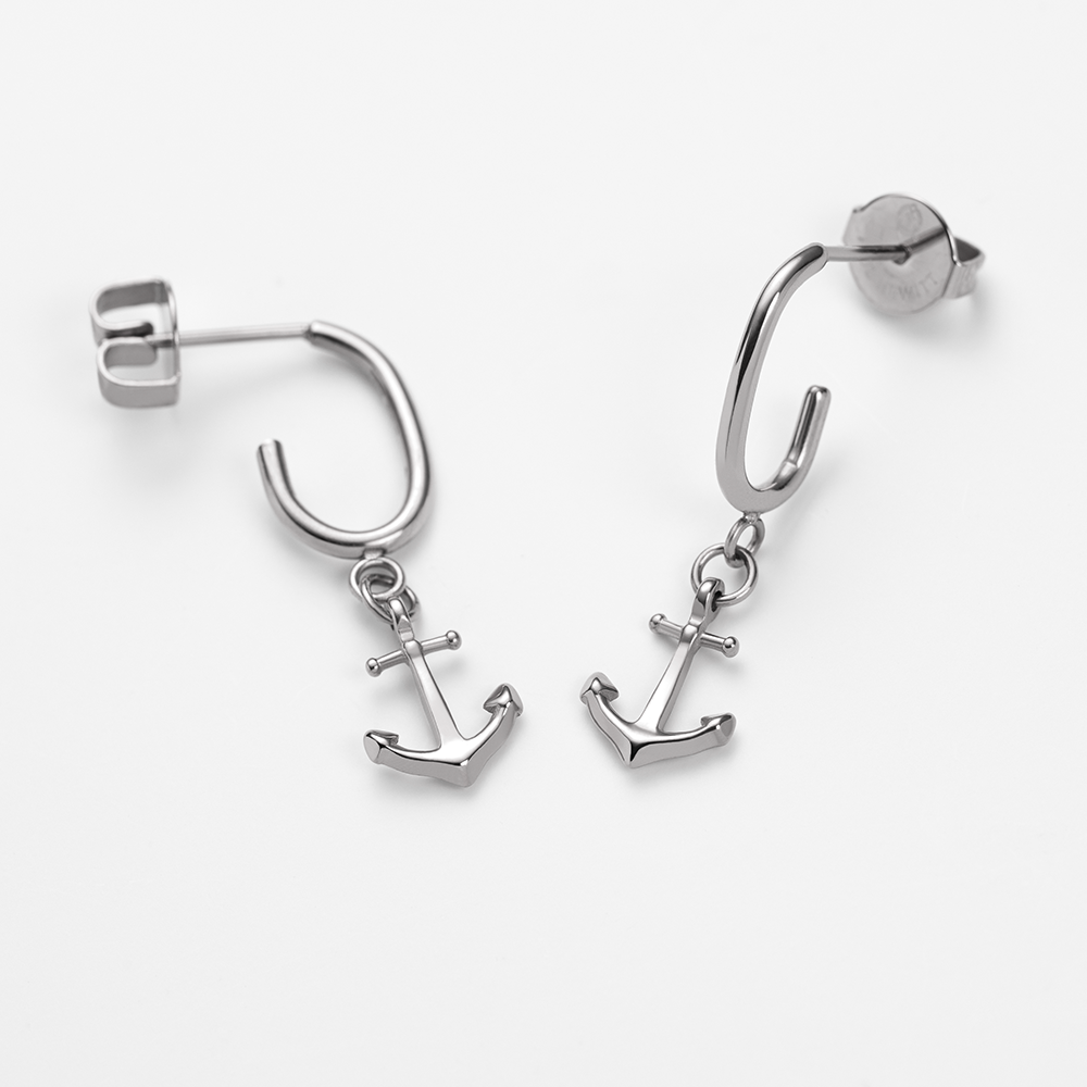 paul-hewitt-the-anchor-ii-hoops-ohrring-silber-maritime-creolen-damen image 3