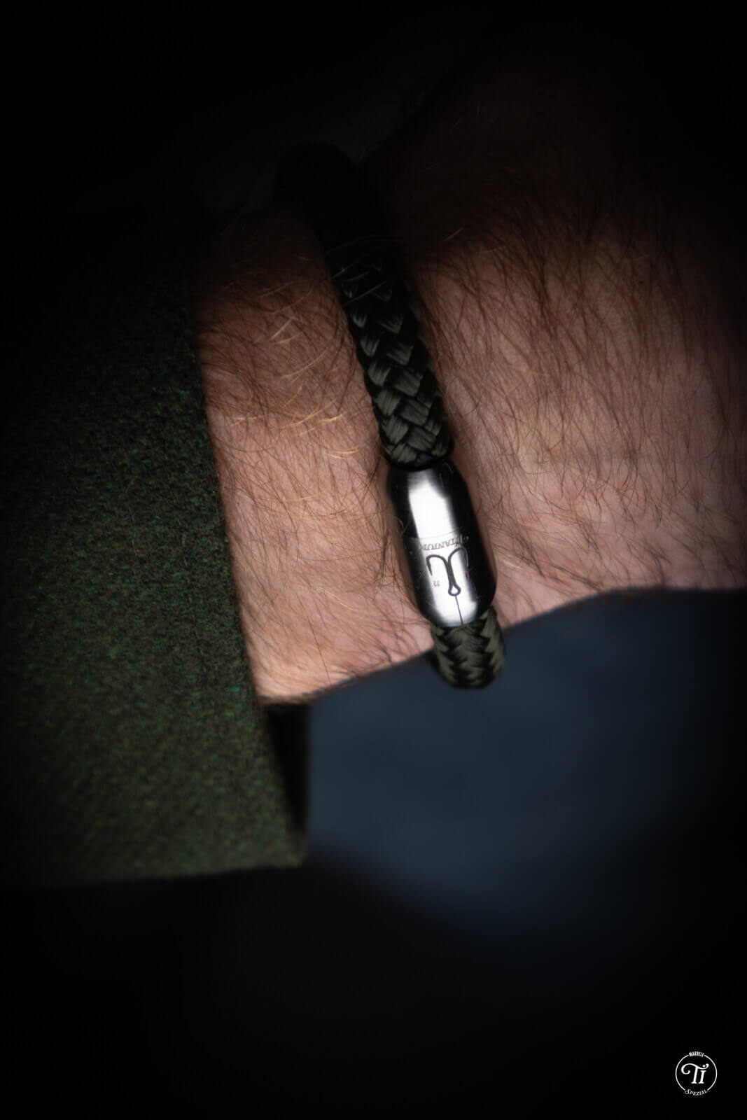 fischers-fritze-makrele-spezial-svan-segeltau-armband-khaki-titan image 6