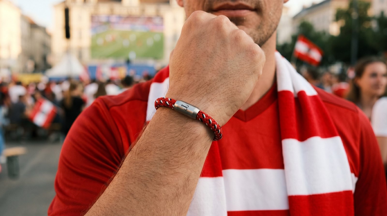 fischers-fritze-makrele-wm-edition-2026-sterreich-segeltau-armband-rot-weiss-8-m image 8