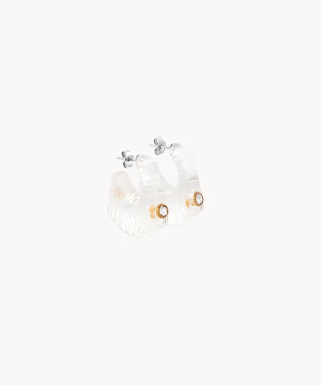 wald-berlin-shining-star-kristall-ohrringe-transparent-mit-swarovski-stein image 1