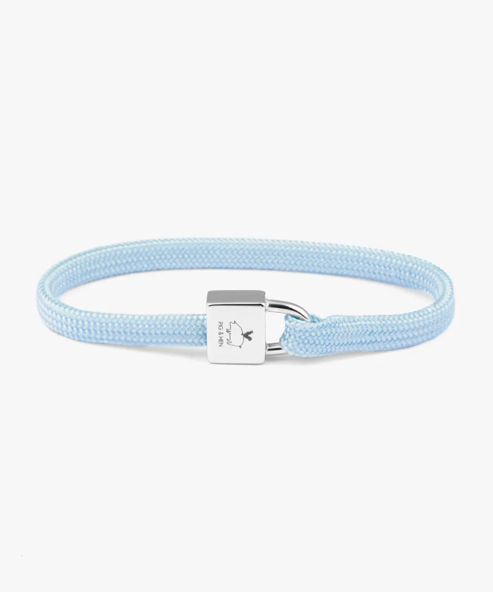 pig-hen-billy-armband-arctic-blue-silver-nautikseil-mit-edelstahl-f-r-damen image 1