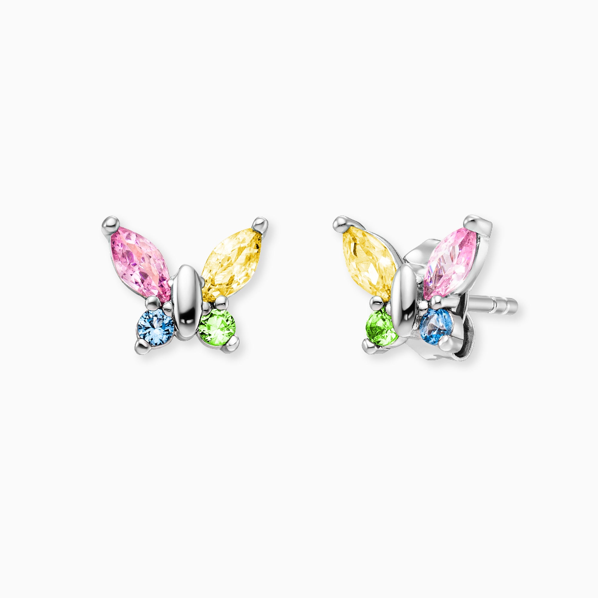 engelsrufer-kinder-ohrstecker-edelstahl-schmetterling-mit-zirkonia-multicolor image 1