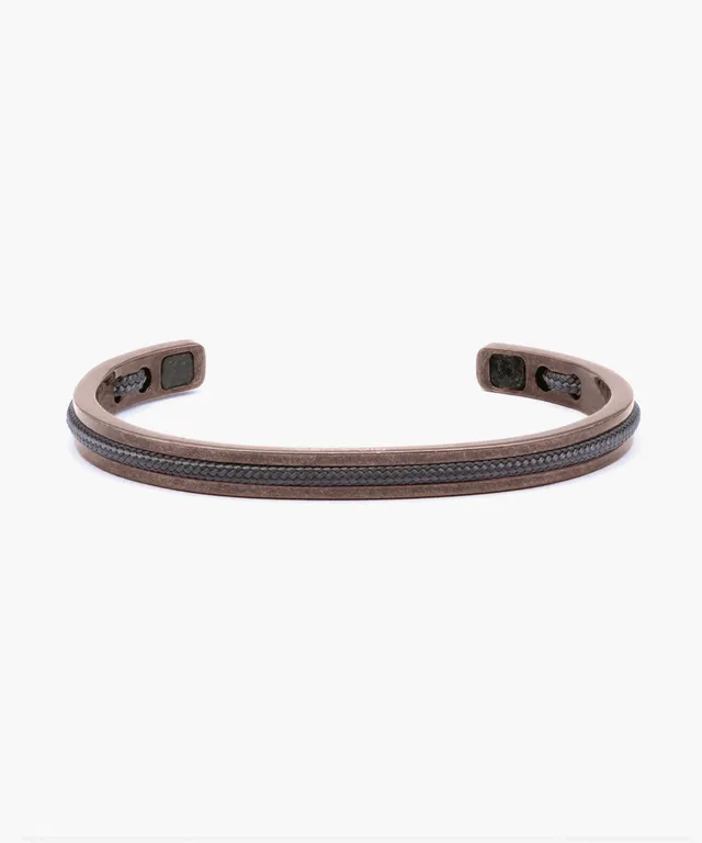pig-hen-navarch-6mm-cuff-armband-slate-gray-bronze image 1