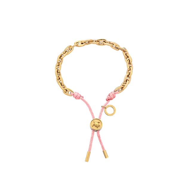 paul-hewitt-turtle-anchor-chain-armband-gold-rosa image 1