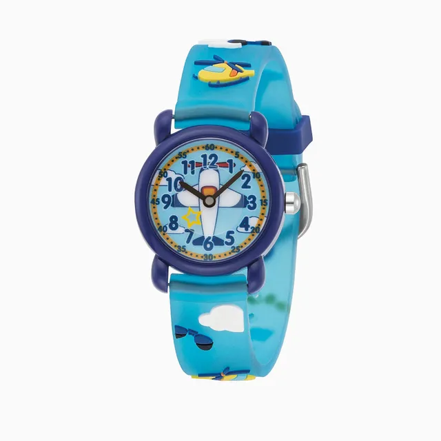 engelsrufer-kinder-uhr-flugzeug-f-r-jungen-inkl-schlamperm-ppchen image 1
