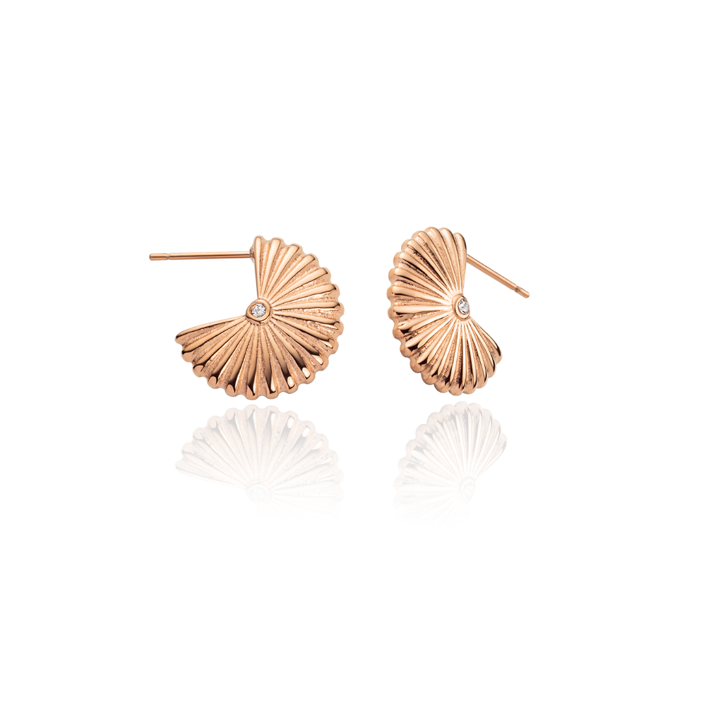 paul-hewitt-scallop-ohrstecker-ros-gold image 1