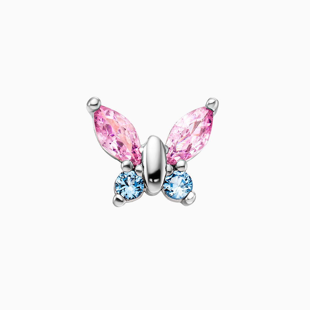 engelsrufer-herzengel-kinder-ohrstecker-edelstahl-schmetterling-mit-zirkonia image 2