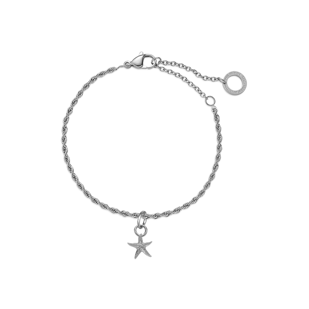 paul-hewitt-set-starfish-charm-und-armkette-silber image 1
