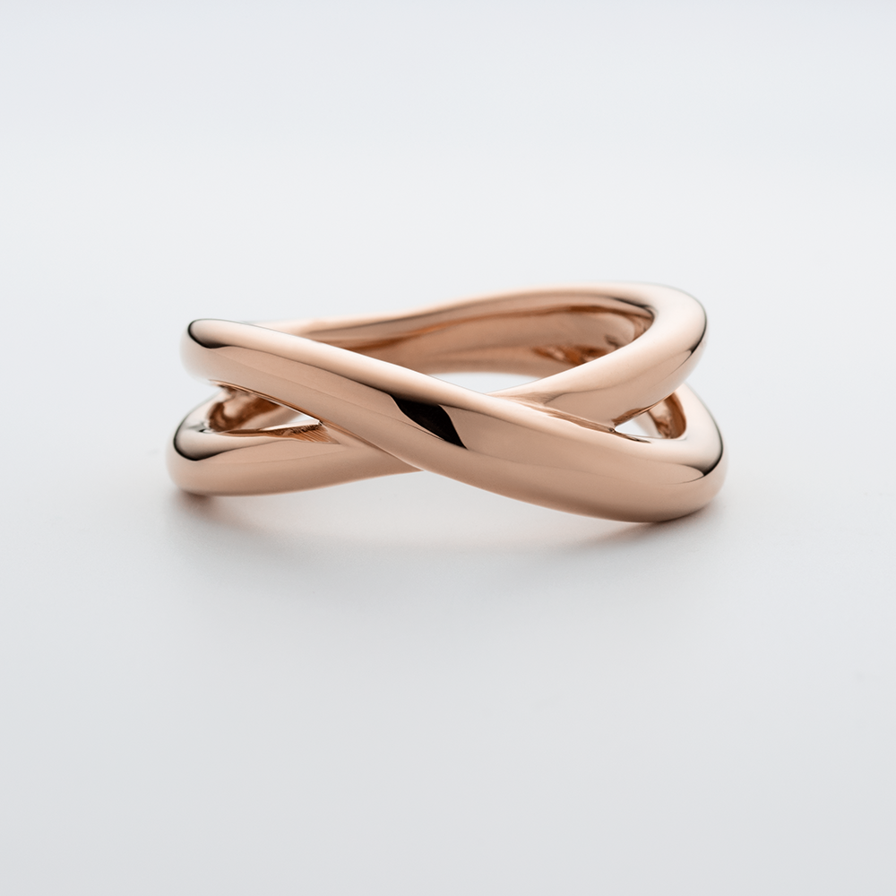 paul-hewitt-waves-twisted-ring-ros-gold image 3