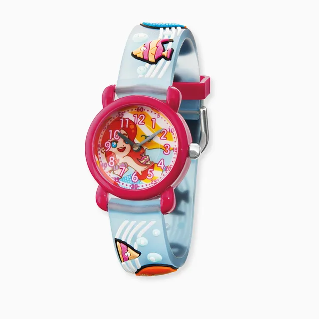 engelsrufer-herzengel-kinder-uhr-meerjungfrau-f-r-m-dchen-inkl-schlamperm-ppchen image 1