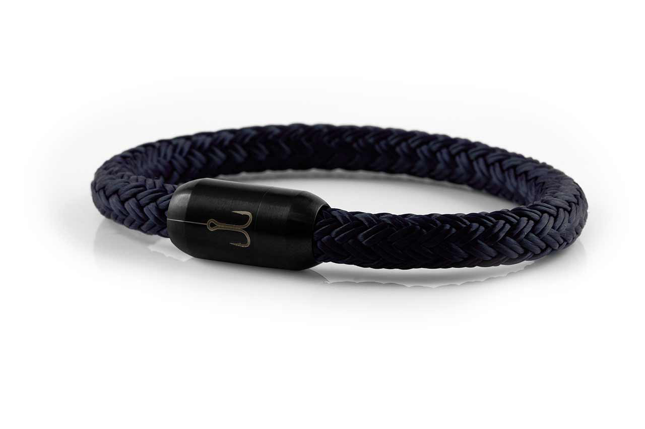 fischers-fritze-torpedomakrele-segeltau-armband-marineblau image 1