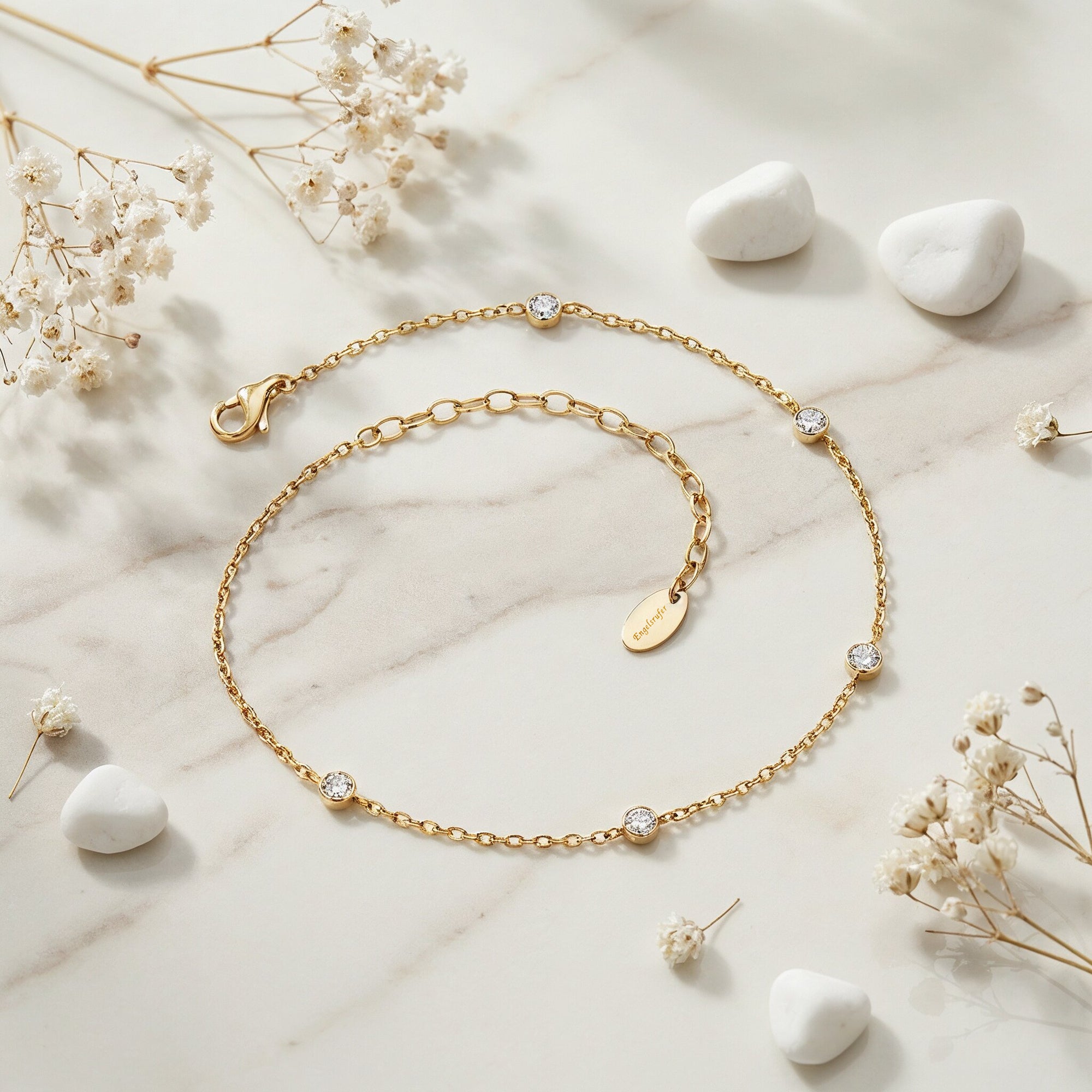 engelsrufer-shiny-moonlight-fu-kette-edelstahl-ip-gold-mit-zirkonia image 3