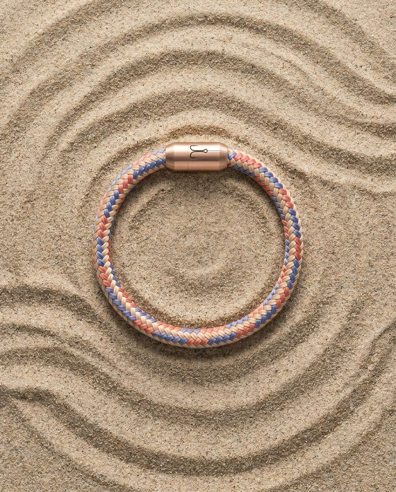 fischers-fritze-k-nigskrabbe-sienna-segeltau-armband-natur-altrosa-pastelblau image 6