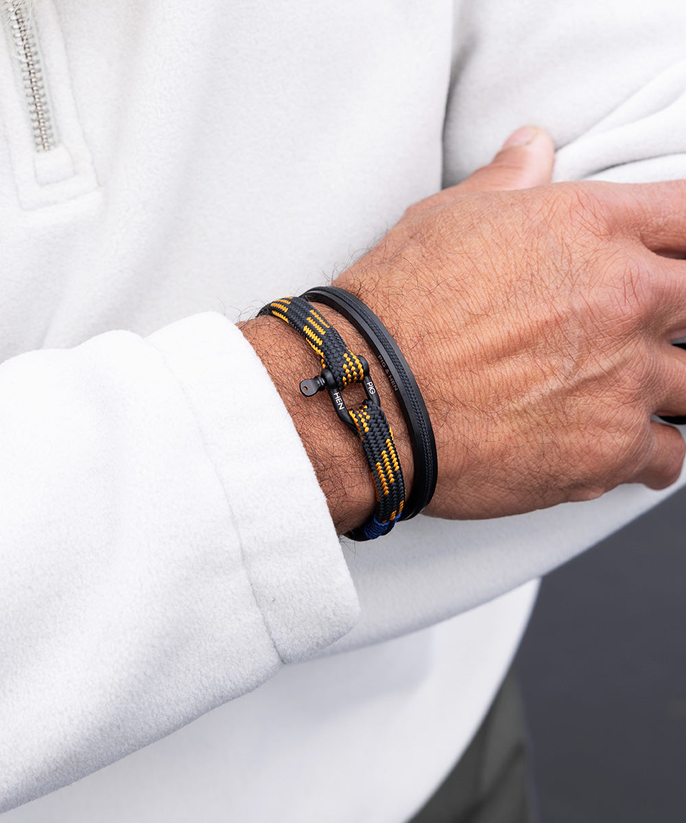 pig-hen-vicious-vik-seilarmband-black-rust-orange image 2