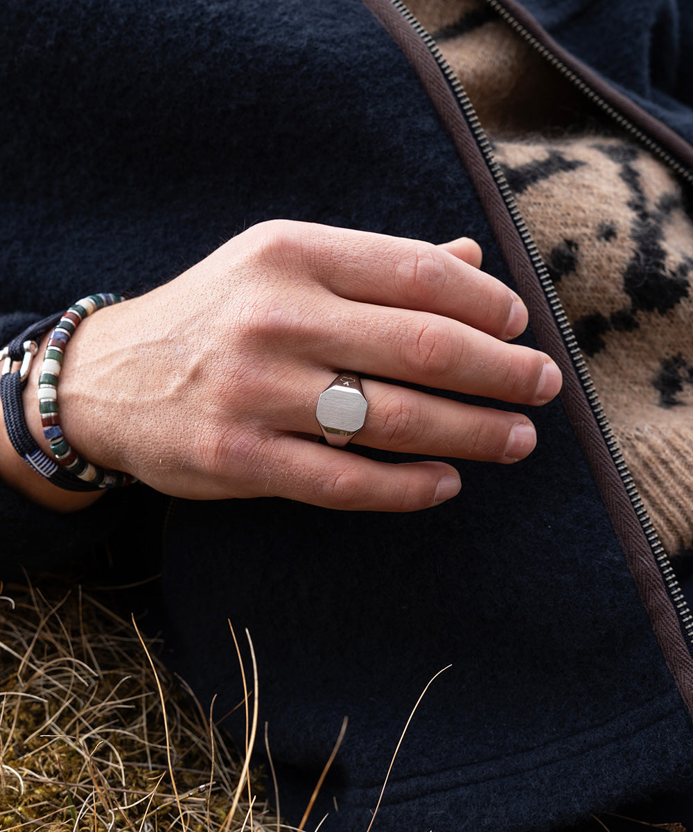 pig-hen-signet-ring-16mm-classic-silver-unisex-ring-silber image 2