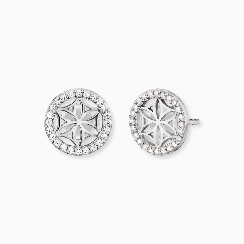 engelsrufer-ohrstecker-925er-silber-lebensblume-mit-zirkonia image 1