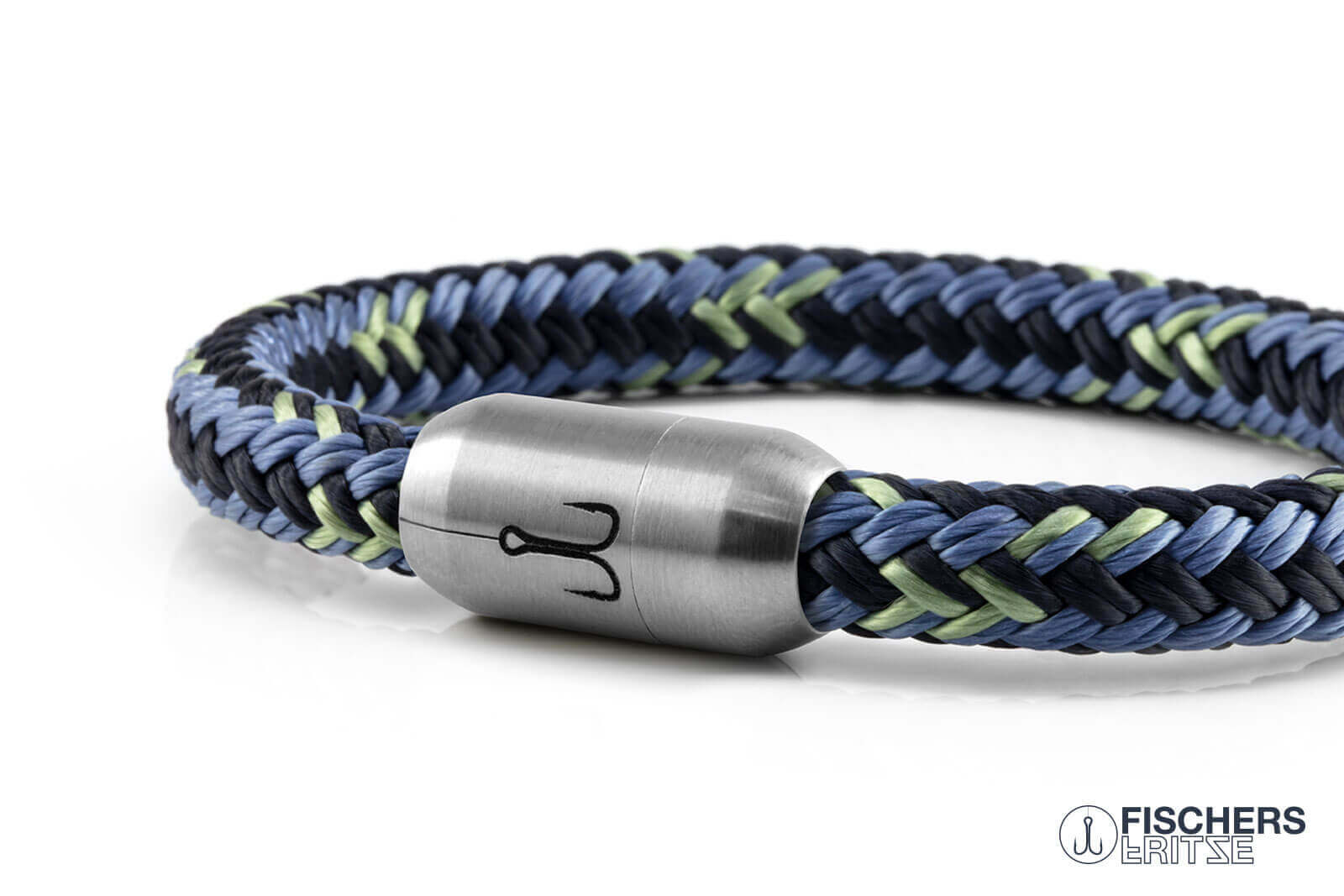 fischers-fritze-makrele-henning-segeltau-armband-marineblau-pastellblau-pastellg image 7