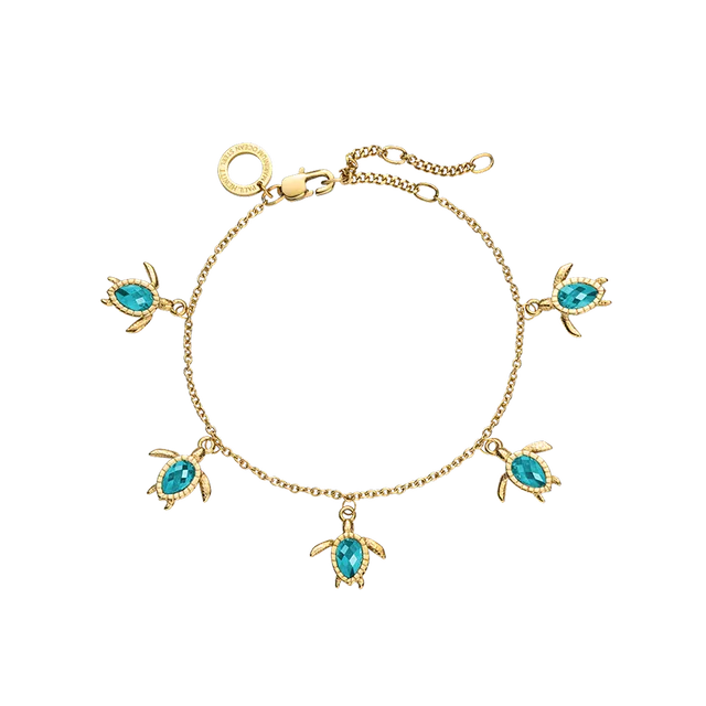paul-hewitt-turtle-armkette-aquamarine-gold image 1