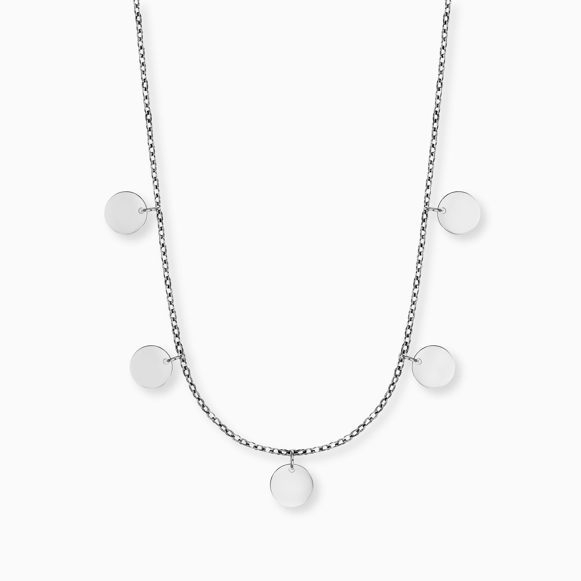 mysteel-by-engelsrufer-halskette-edelstahl-silber-mit-gru-karte-happy-soul image 1