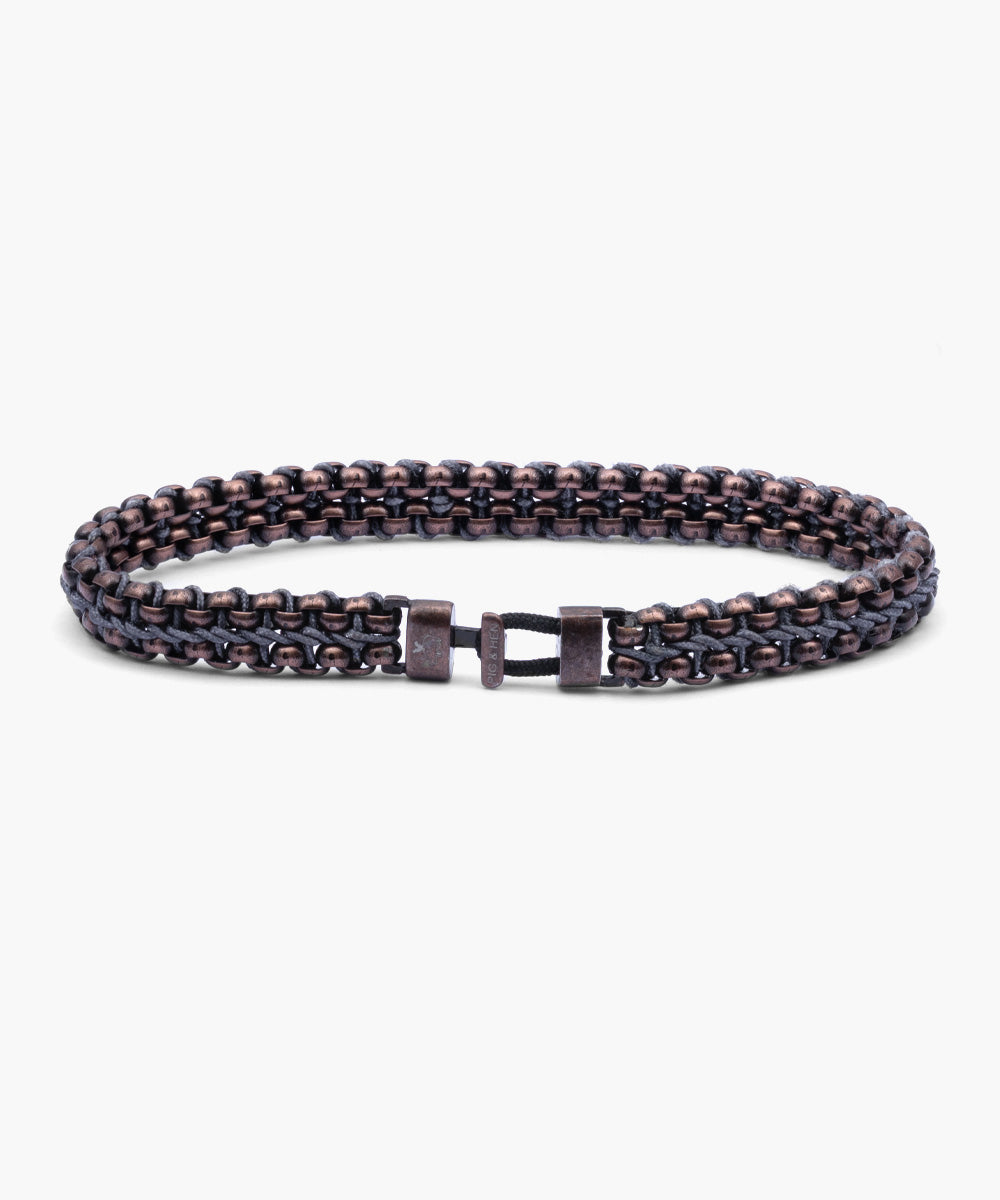 pig-hen-catena-venetian-7mm-armband-slate-gray-bronze image 1