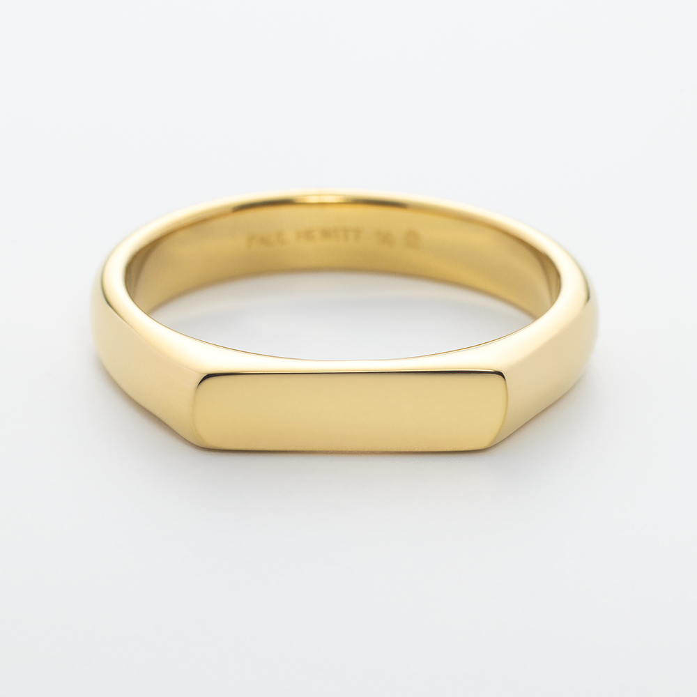 paul-hewitt-slim-signet-ring-gold-damen image 5