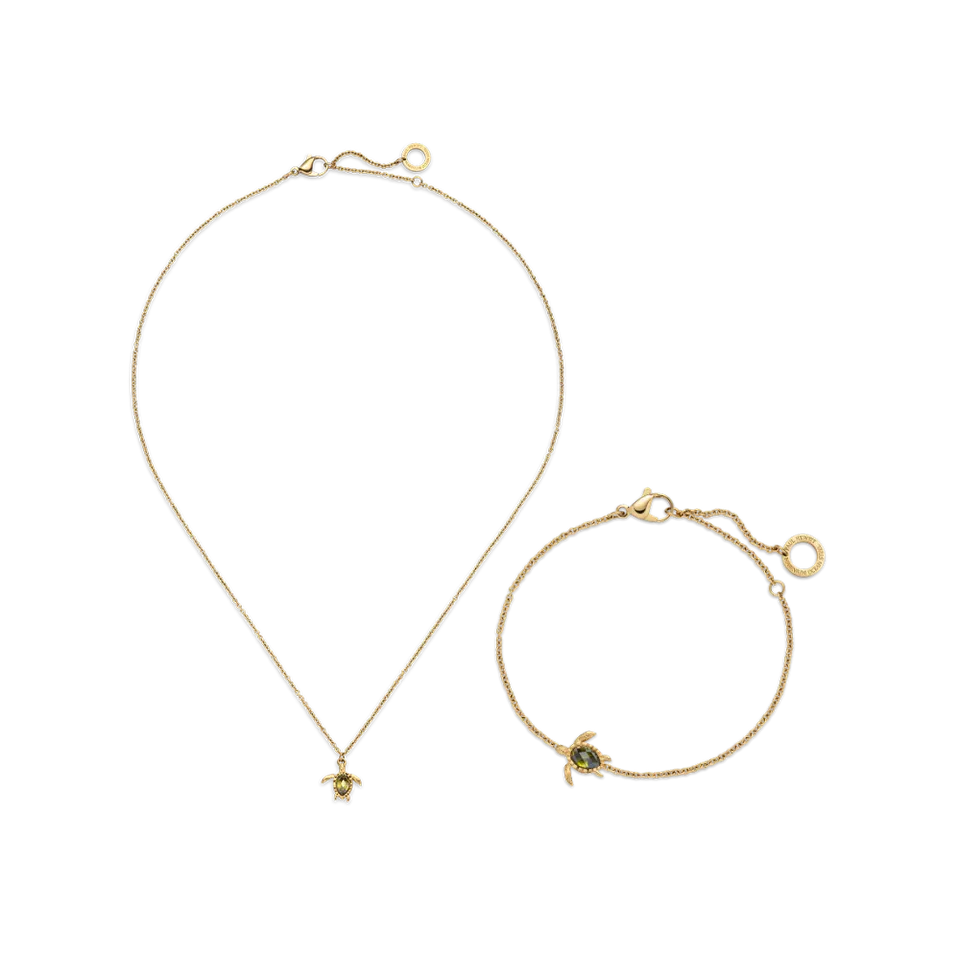 paul-hewitt-set-turtle-iv-gold-halskette-armband-geschenkset image 1